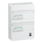 Tableau de protection �lectrique - schneider - r�si9 - 32a - 2 rang�es - int�rieur