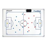 Tableau tactique magntique uhlsport - blanc - pour football - 90x60cm