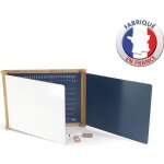 Tableau triptyque en bois jeujura - teint� ch�ne 59 x 46 cms