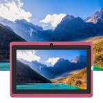 Tablette 7 pouces android 4. 4 quad core q88 kids pad - rose - 512 mo + 4 go