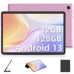 Tablette tactile - android 13 - 10 pouces - 19go ram - 256go rom - 5g wifi - rose