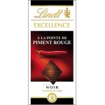 Tablette de chocolat lindt excellence noir À la pointe de piment rouge - 100g Tablette de chocolat lindt excellence noir À la pointe de piment rouge - 100g