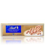 Tablette de chocolat lindt gold / swiss premium lait noisettes - 300g