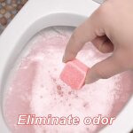 Tablette effervescente de nettoyage de toilettes rose détartrage élimine les odeurs pour produits de ... Tablette effervescente de nettoyage de toilettes rose détartrage élimine les odeurs pour produits de ...