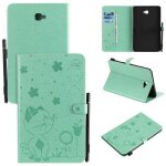 Tablette housse sm - t580 samsung galaxy tab a 10. 1 (2016) tab a6 10. 1 �tui � rabat durable pu cuir ...
