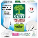 Tablettes lave - vaisselle - larbre vert - 32 doses - tout en 1