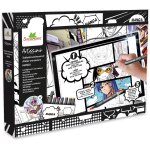 Tablette lumineuse xxl et atelier marqueurs - sycomore - artissimo - manga - d�s 10 ans