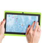 Tablette pc 7 pouces cran hd android pour enfant 512m + 4g - vert