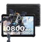 Tablette robuste - hotwav - tab r8 - 101 pouces - batterie 10800mah - android 14 - 4g lte