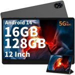 Tablette tactile 12 pouces - xuemi - android 14 - 16go ram - 128go rom - 5g wifi