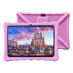 Tablette tactile enfant double sim wifi 10. 1 pouces 4g logiciel ducatif tablette avec tui  lpreuve ...