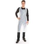 Tablier en pehd - franz mensch - blanc - r�sistant � la chaleur l�g�re - lavable - style classique