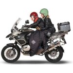 Tablier - tucano urbano - termoscud passager - protection contre le froid - noir - scooter