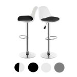 Tabouret de bar - huole - cifunzero - blanc et noir - confortable et �l�gant