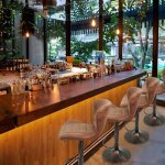 Tabourets de bar r�tro industriels - homewell - 47. 5 * 34 * 88 - 109cm - marron