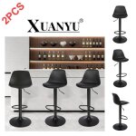 Tabourets de bar - xuanyu - chaise de bar � coussin de si�ge en pu - rotation 360� - hauteur r�glable ...