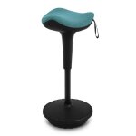 Tabourets de bureau debout chaise de bureau ergonomique tabouret assis pivotant r�glable en hauteu - ...