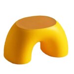 Tabouret pour enfants - omabeta - jaune - antid�rapant - plastique - design contemporain