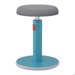 Tabouret ergonomique assis - debout 2 en 1 - bleu - leitz ergo Tabouret ergonomique assis - debout 2 en 1 - bleu - leitz ergo