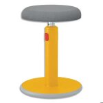 Tabouret ergonomique assis - debout 2 en 1 - jaune - leitz ergo Tabouret ergonomique assis - debout 2 en 1 - jaune - leitz ergo