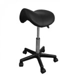 Tabouret ergonomique selle de cheval  roulettes rglable en hauteur et pivotable  360
