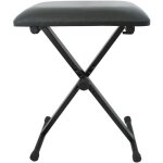 Tabouret de piano - msa musikinstrumente - kb3 - noir - r�glable en hauteur