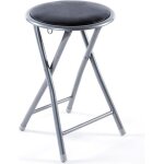 Tabouret pliant basic 44cm noir