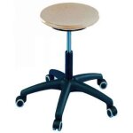 Tabouret tournant tec 60 - bois - topstar - assise en h�tre