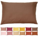 Taie doreiller 40x60 cm bb enfant - couleur mauve ancien - 100% coton bio - tissu 57 fils certifi ...
