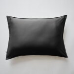 Taie d?oreiller 50 x 70 cm ? satin de bambou ? salom truffe