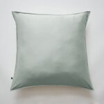 Taie d?oreiller 63 x 63 cm ? satin de bambou ? salom� eucalyptus