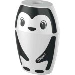 Taille - crayons - maped - fancy - noir / blanc - motif panda / pingouin - enfant / mixte