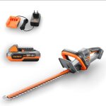 Taille - haies � batterie - fuxtec fx - e1hs20 - 20v lame 52cm - set batterie 2ah et chargeur 1a