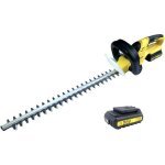 Taille - haies  batterie nemura - marque franaise - lamier double denture de 51cm - sur batterie