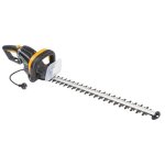 Taille - haie lectrique 1800w en acier lame 61 cm poigne rotative et protge lame
