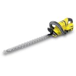 Taille haies karcher hge 18 - 50 - sur batterie - lame double action - collecteur et fonction scie