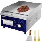 Taimiko plancha �lectrique professionnelle en acier inoxydable