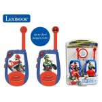 Talkie - walkies digitaux mario kart - lexibook - porte 2km - fonction morse lumineux