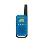 Talkie - walkie motorola - 2 pcs - bleu - port�e 8 km - mains - libres - puissance 500 mw