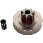 Tambour dembrayage 325 7z avec roulement  aiguilles pour trononneuse stihl 028 028av av av super