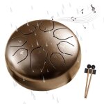 Tambour de pluie extrieur 8 notes - steel tongue drum - joulli