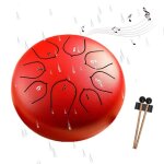Tambour de pluie pour lext�rieur 6 pouces - 8 notes - steel tongue drum - garden rain drum - alliage ...