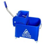 Tampel - chariot de m�nage compact double seau