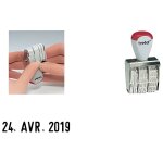 Tampon dateur francais 1000 - - mois en lettres