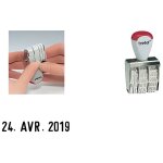 Tampon dateur français 1020 - trodat - empreinte 5 x 32 mm - mois en lettres - hauteur des caractères ... Tampon dateur français 1020 - trodat - empreinte 5 x 32 mm - mois en lettres - hauteur des caractères ...