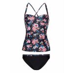 Tankini femme protest limoncello 20 bcup - motif floral - taille xs / 34 - xxl / 44 - couleur ballet