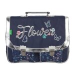 Cartable scolaire - tanns - carla - 35 cm - bleu marine - fille - gs cp