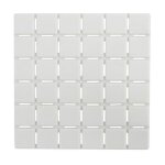 Lot de 5 tapis antid�rapants de douche ou baignoire caoutchouc quadro 13x13cm blanc msv