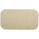 Tapis antid�rapant msv class premium - 36 x 76 cm - beige