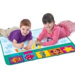 Tapis aquadoodle - tomy - mon tapis pochoir - jouet ducatif pour enfant de 3 ans et plus